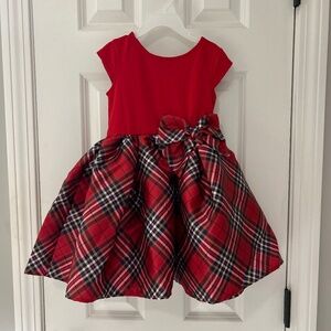 H&M Toddler Tartan Holiday Dress